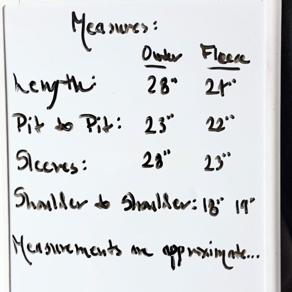 Columbia Challenge Series 90s Core Gray 2-Piece Polar Fleece w/Nylon Jacket SZ M - Picture 16 of 16